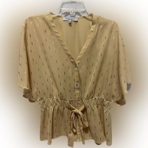 Yellow Gold blouse